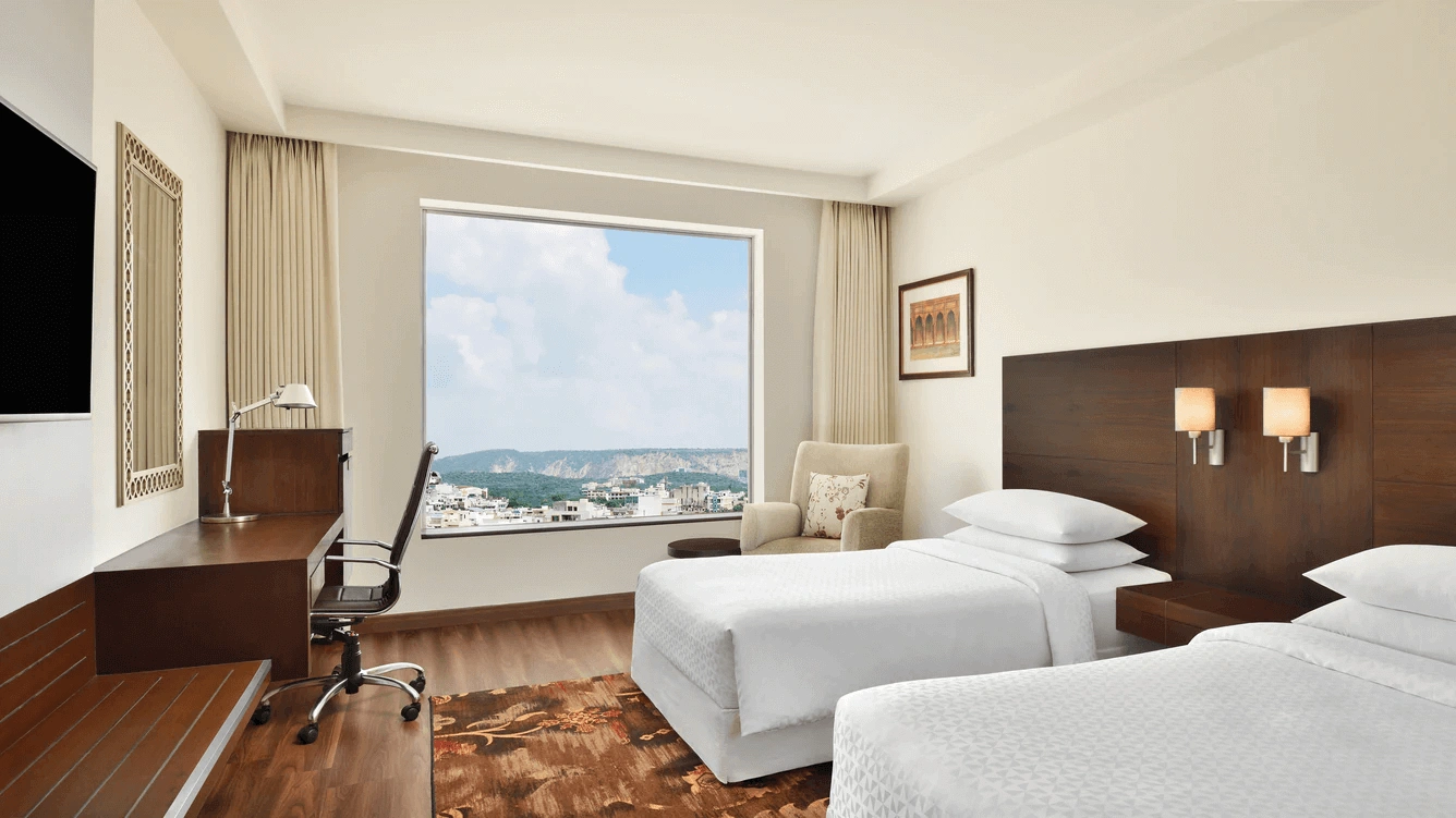 Club lounge access, Guest room, 2 Twin/Single Bed